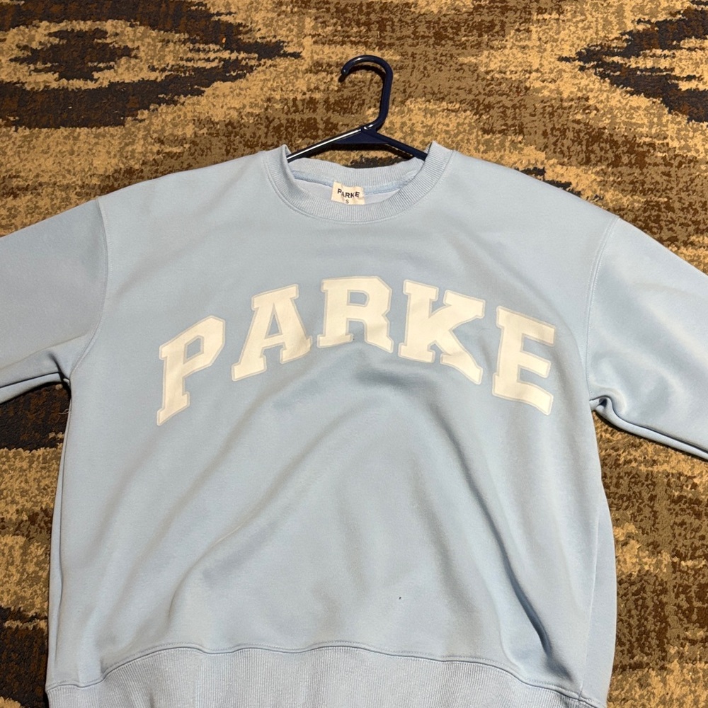 Parker Sky Blue Crewneck Sweater